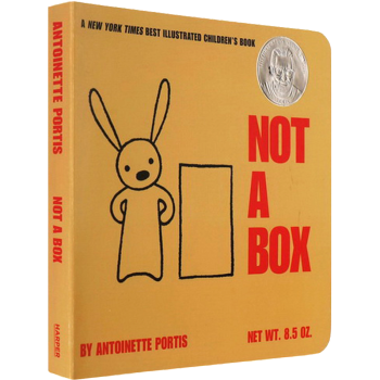 创意绘本 Not a Box 这不是个箱子 纸板书 苏斯奖 吴敏兰书单 英文原版绘本