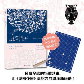 此刻花開：一本精美絕倫的手工紙雕書 pdf epub mobi 下载