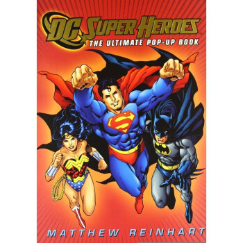 C Comics 超级英雄立体书 Super Heroes 正义联盟 英文原版 pdf epub mobi 电子书 下载