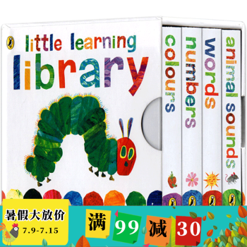 The Very Hungry Caterpillar 4册 好饿的毛毛虫 英文原版绘本 pdf epub mobi 下载