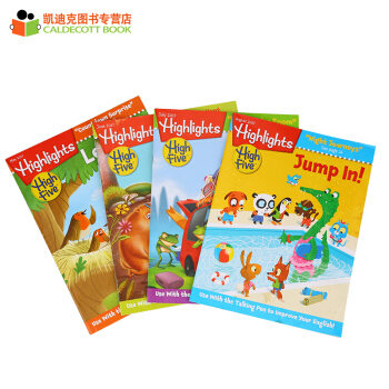 风靡美国70年 High Five 儿童原版杂志1年刊 不含毛毛虫点读笔 pdf epub mobi 下载