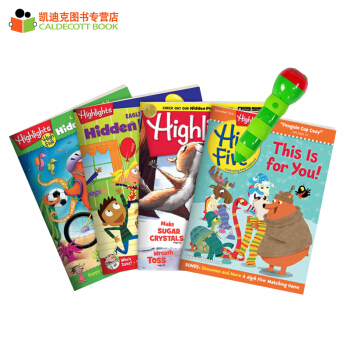 點讀版 High Five 風靡美國70年兒童原版雜誌2年刊送毛毛蟲點讀筆英文原版# pdf epub mobi 電子書 下載