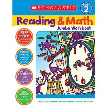 Reading & Math Jumbo Workbook: Grade 2 pdf epub mobi 下载