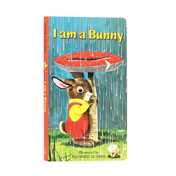 I Am a Bunny 我是一只兔子 英文原版 儿童读物 低幼童纸板书 斯凯瑞