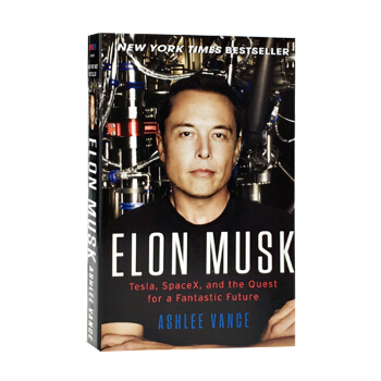 埃隆馬斯剋傳 英文原版 Elon Musk 特斯拉之父 矽榖鋼鐵俠 SpaceX 企業管理書籍 Te