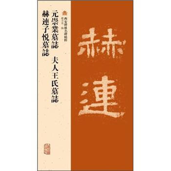 元崇業墓誌·夫人王氏墓誌·赫連子悅墓誌 pdf epub mobi 下载