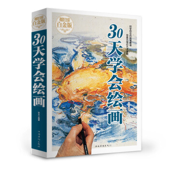 30天學會繪畫 彩圖館 全彩白金版 新手學畫畫繪畫教程 教你學繪畫素描速寫構圖建築 pdf epub mobi 下载