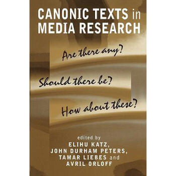 Canonic Texts in Media Research: Are There...