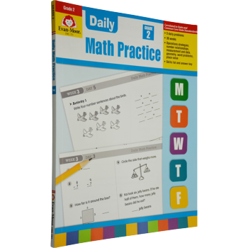 Daily Common Core Math Practice Grade 2 加州教材 英文原版