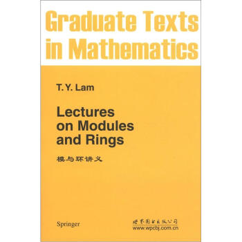 模与环讲义 [Lectures on Modules and Rings] pdf epub mobi 下载