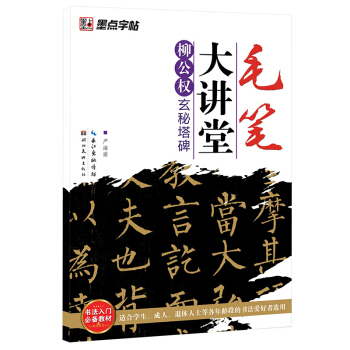 墨点字帖·毛笔大讲堂：柳公权玄秘塔碑（毛笔楷书书法字帖） pdf epub mobi 电子书 下载