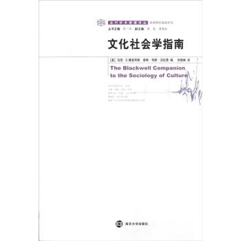 当代学术棱镜译丛：文化社会学指南 pdf epub mobi 下载
