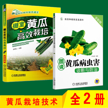 棚室蔬菜栽培 棚室黄瓜高效栽培+图说黄瓜病虫害诊断与防治 蔬菜种植技术大全书籍 pdf epub mobi 下载