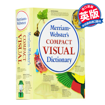 【中商原版】Merriam-Webster's韋氏學生 進口圖解字典 百科圖解詞典 英文原版詞典