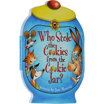 英文原版绘本Who Stole the Cookies from the Cookie Jar纸板书