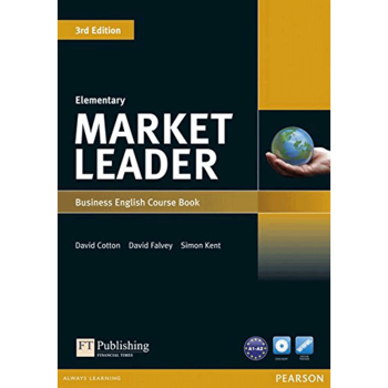 原版進口商業英語教材Market leader 初級學生書+DVD