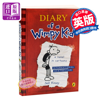 【中商原版】小屁孩日記1 英文原版繪本漫畫 Diary of a Wimpy Kid1小屁孩 pdf epub mobi 電子書 下載