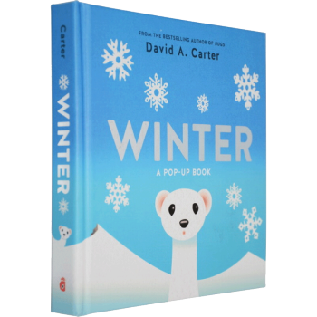 英文原版Winter A Pop-Up Book 冬天 圣诞节立体书 趣味儿童读物