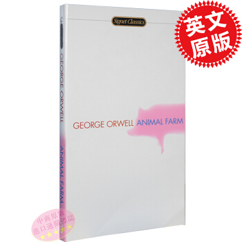 英文原版 Animal Farm动物农场庄园 George Orwell 乔治奥威尔