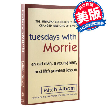【中商原版】相约星期二英文原版小说 Tuesdays with Morrie 十四堂星期的课
