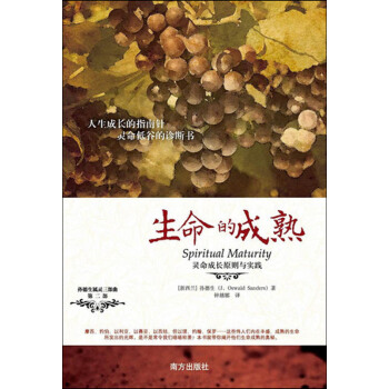 孙德生属灵3部曲·第2部：生命的成熟·灵命成长原则与实践 [Spiritual Maturity] pdf epub mobi 电子书 下载
