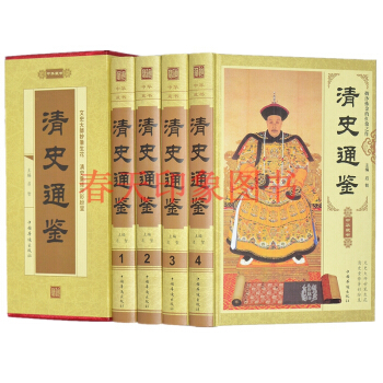清史通鑒 套裝全套4冊精裝 清史稿 清史演義清代朝曆史書籍 大清十二帝 康熙 乾隆 雍正 pdf epub mobi 下载