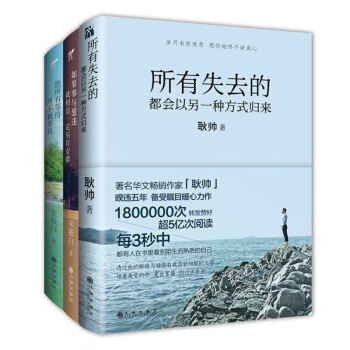 【预售包邮】耿帅+宋筱白励志三部曲 所有失去的都会以另一种方式归来 文学书籍 pdf epub mobi 下载