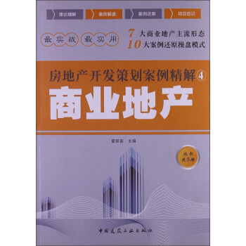 房地产开发策划案例精解：商业地产 pdf epub mobi 下载