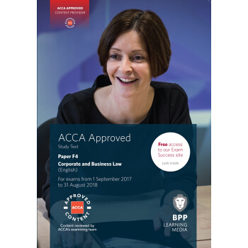 ACCA F4 Corporate and Business Law 公司法與商法(教材)