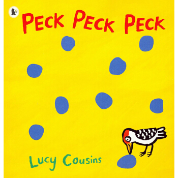 英国进口英文原版绘本洞洞书 Peck Peck Peck 小小啄木鸟的快乐技能平装