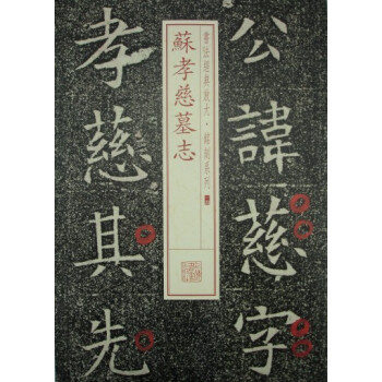 书法经典放大·铭刻系列：苏孝慈墓志 pdf epub mobi 下载