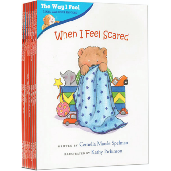 The Way when I Feel 系列 我的感觉系列 8册套装 情绪绘本图画书 英文原版