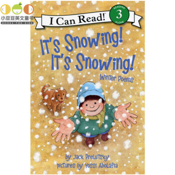 英文原版 It's Snowing! It's Snowing!下雪瞭!下雪瞭!