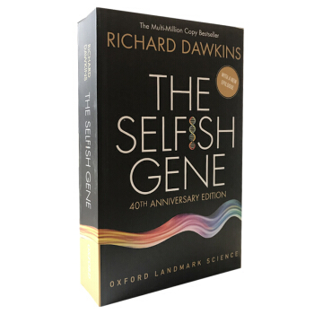 自私的基因 英文原版 The Selfish Gene 40周年紀念版 進口正版