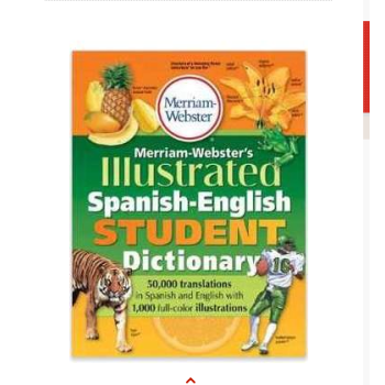 [英文原版]M-W'S Illustrated Spanish-English Stude pdf epub mobi 电子书 下载