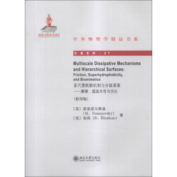 多尺度耗散機製與分級錶麵：摩擦、超疏水性與仿生（影印版） [Multiscale Dissipative Mechanisms and Hierarchical Surfaces: Friction, Superhydrophobicity, and Biomimetics] pdf epub mobi 下载