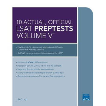 10 Actual, Official LSAT Preptests, Volume V