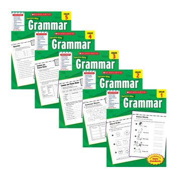 【中商原版】学乐必赢语法系列1-5级 Scholastic success with grammar