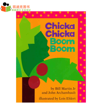 廖彩杏书单 英文绘本 Chicka Chicka Boom Boom 叽喀叽喀碰碰 平装#