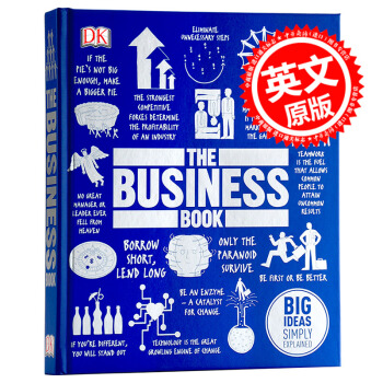 【中商原版】The Business Book DK商业百科英文原版 中产白领经管图解书