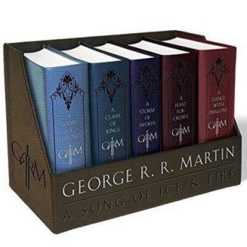 冰与火之歌 英文原版 权力的游戏 A Song of Ice and Fire 皮革收藏装