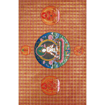 世界最美的唐卡·第2卷：白度母（红色底色） pdf epub mobi 下载