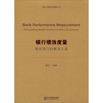 银行价值经营创新丛书·银行绩效度量：领先银行的解决之道 pdf epub mobi 下载