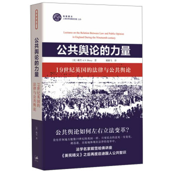 公共舆论的力量：19世纪英国的法律与公共舆论 pdf epub mobi 下载