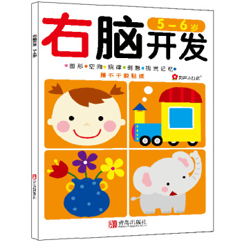 邦臣小红花·右脑开发（5-6岁）（随书附赠贴纸） [5-6岁] pdf epub mobi 下载