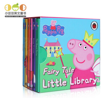 Peppa Pig Fairy Tale Little Library小猪佩奇英文盒装6册