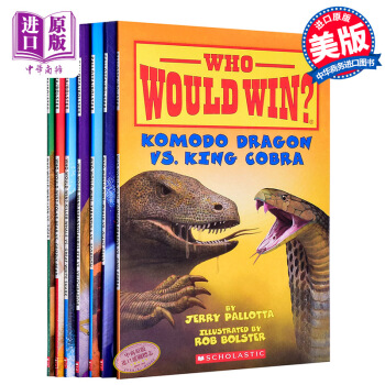 【中商原版】Scholastic Who Would Win? 學樂動物科普分級讀物7冊 猜猜誰會贏