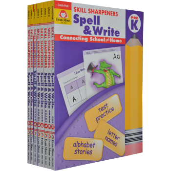 加州教材 8册 Skill Sharpeners Spell Write 拼写阅读 英文原版 练习册 pdf epub mobi 下载
