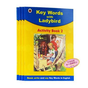 【中商原版】关键词 Key words 练习册4册套装 英文原版 配套练习 ladybird快乐瓢虫