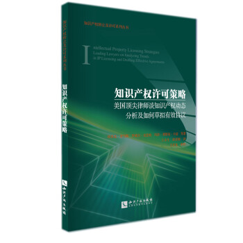 知識産權轉讓及許可係列叢書·知識産權許可策略：美國頂尖律師談知識産權動態分析及如何草擬有效協議 pdf epub mobi 下载